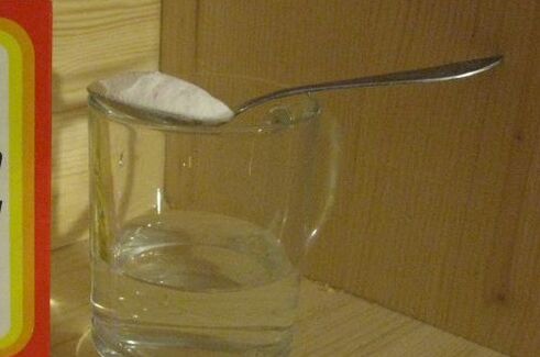 bicarbonato di sodio all'interno per aumentare un membro